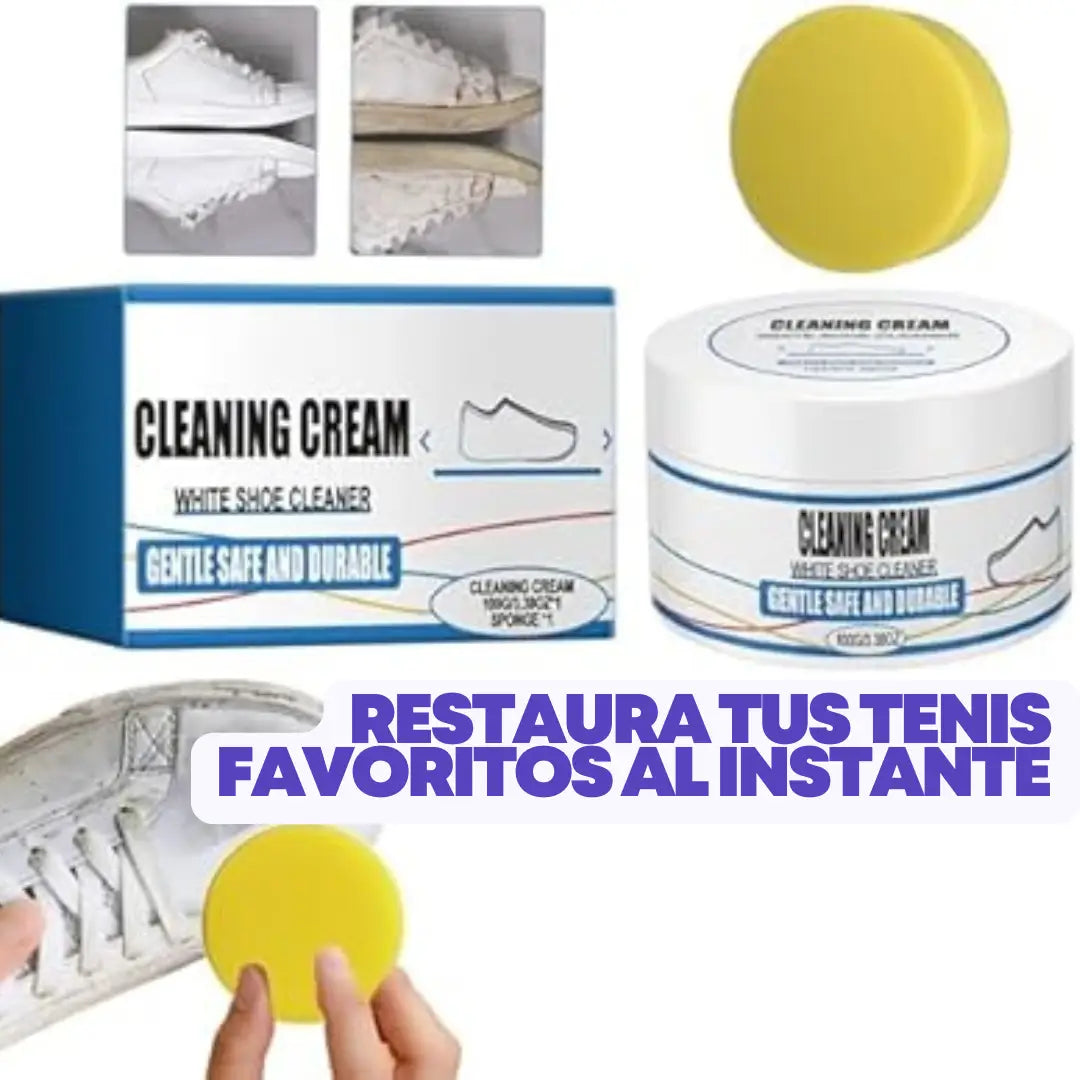 Limpieza Al Instante Para Tenis- Portátil y Efectiva
