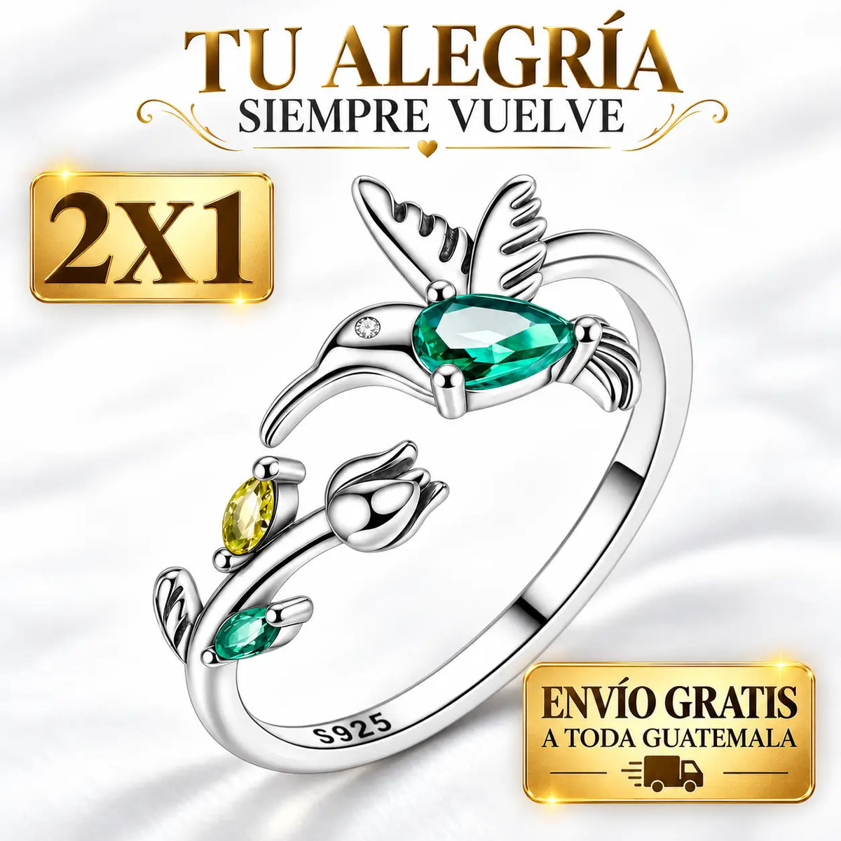 El anillo que te recuerda volver a tu paz