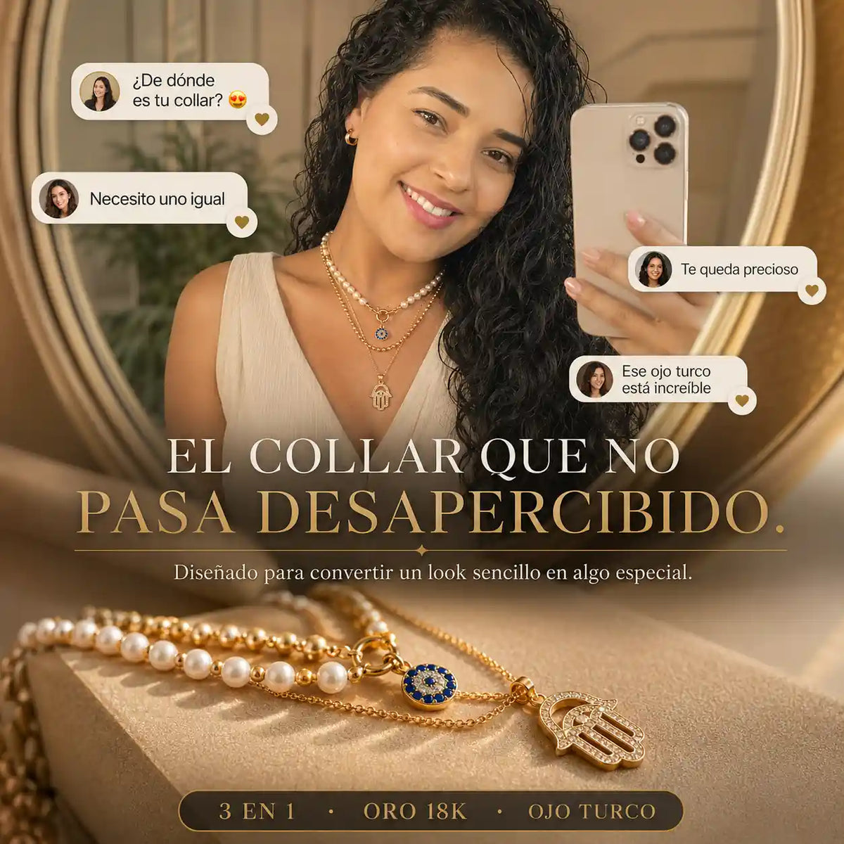 El collar que aleja lo que te pesa y te devuelve la protección que mereces