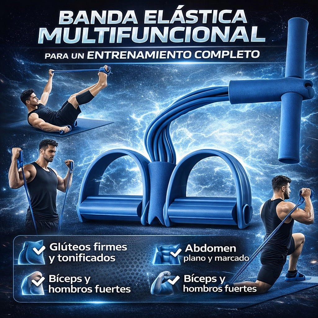BANDA ABDOMINAL PARA EJERCICIOS DESDE CASA 🏠🔥