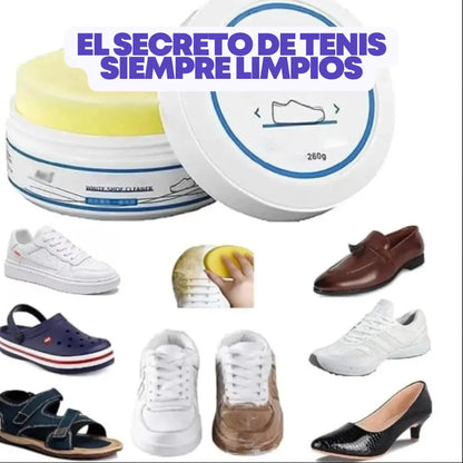 Limpieza Al Instante Para Tenis- Portátil y Efectiva