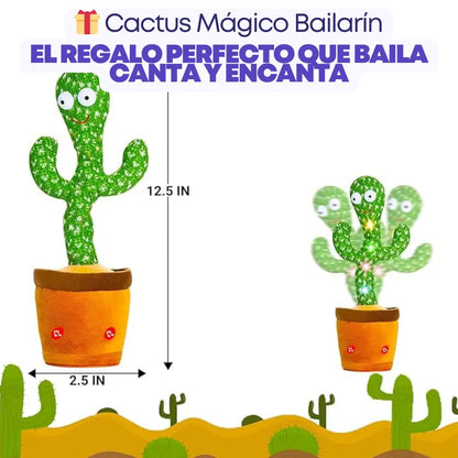 🌵Cactus Mágico Bailarín - Diversión Sin Fin para Grandes y Pequeños🌠