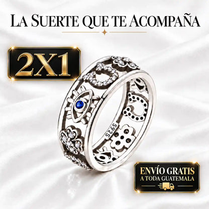 El anillo que lleva tu protección y tu suerte contigo en cada paso que das