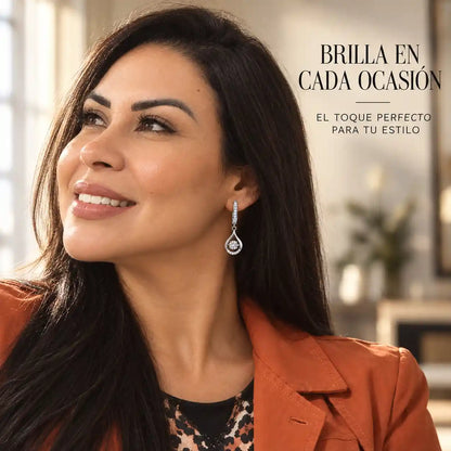 Los pendientes que hacen que te volteen a ver con brillo de diamante, a precio que sí puedes pagar
