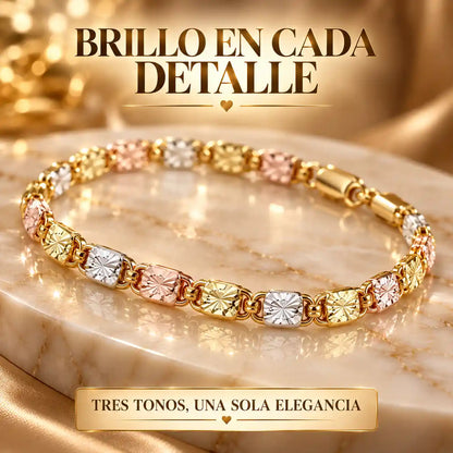 Oro de 14k que no se pone verde. Ni con el agua.