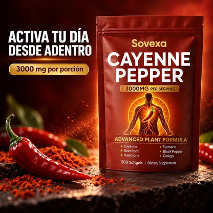 Las cápsulas de pimienta de cayena que le devuelven la ligereza a tus piernas en semanas
