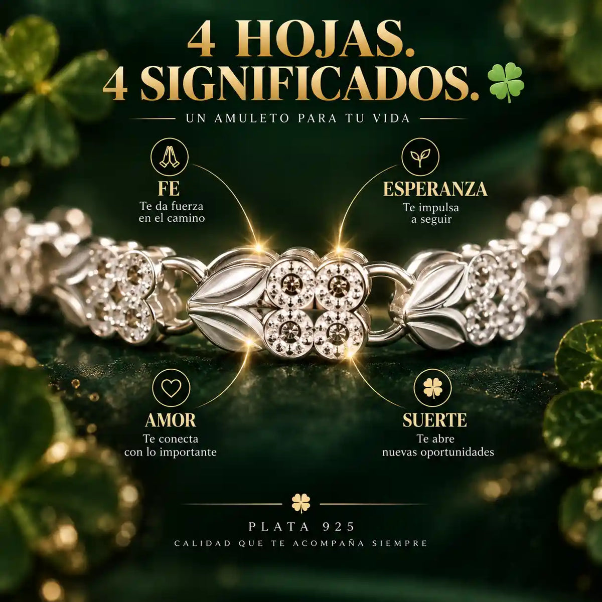 La pulsera que invita la fortuna y nadie sabe que es un talismán