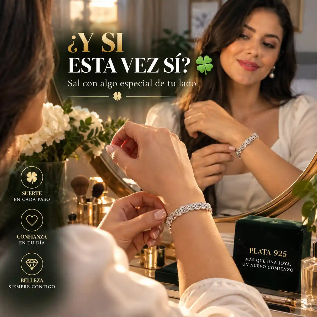 La pulsera que invita la fortuna y nadie sabe que es un talismán