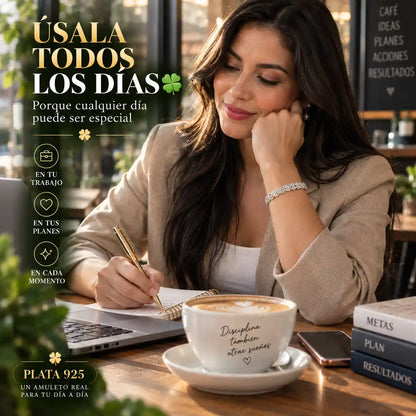 La pulsera que invita la fortuna y nadie sabe que es un talismán
