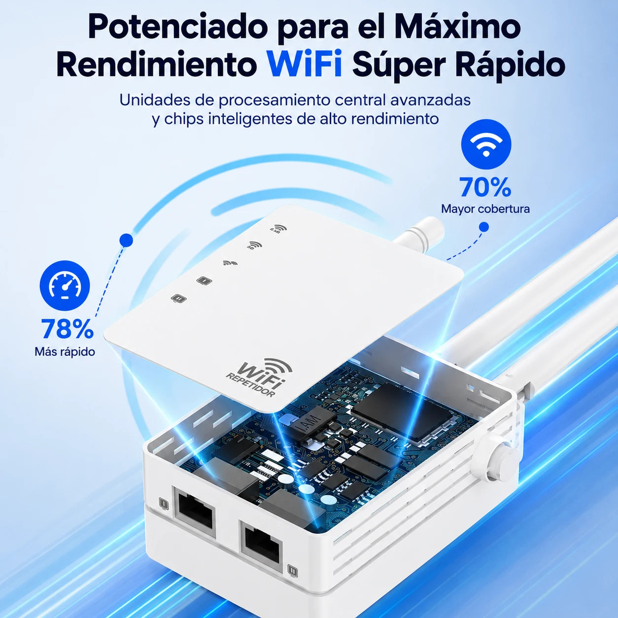 🚀 UltraBoost WiFi - más velocidad y cero cortes de internet 📶
