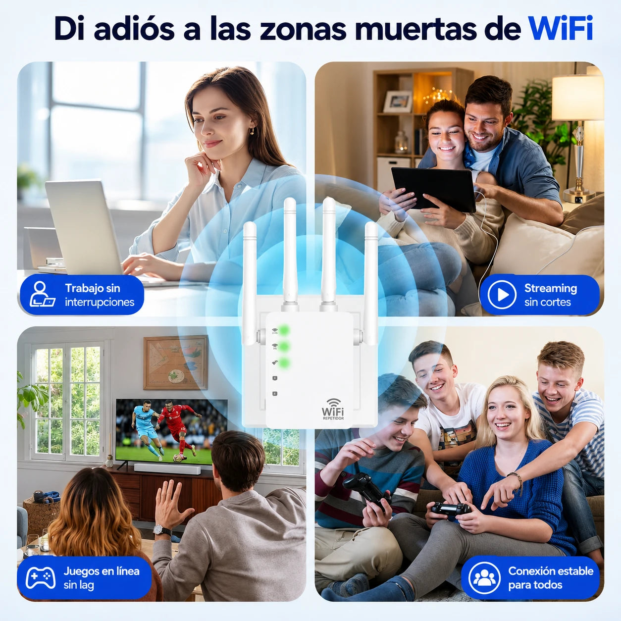 🚀 UltraBoost WiFi - más velocidad y cero cortes de internet 📶