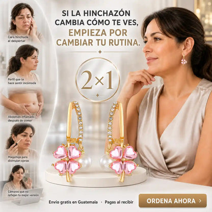 Los aretes que drenan tu cuerpo sin pastillas ni dietas