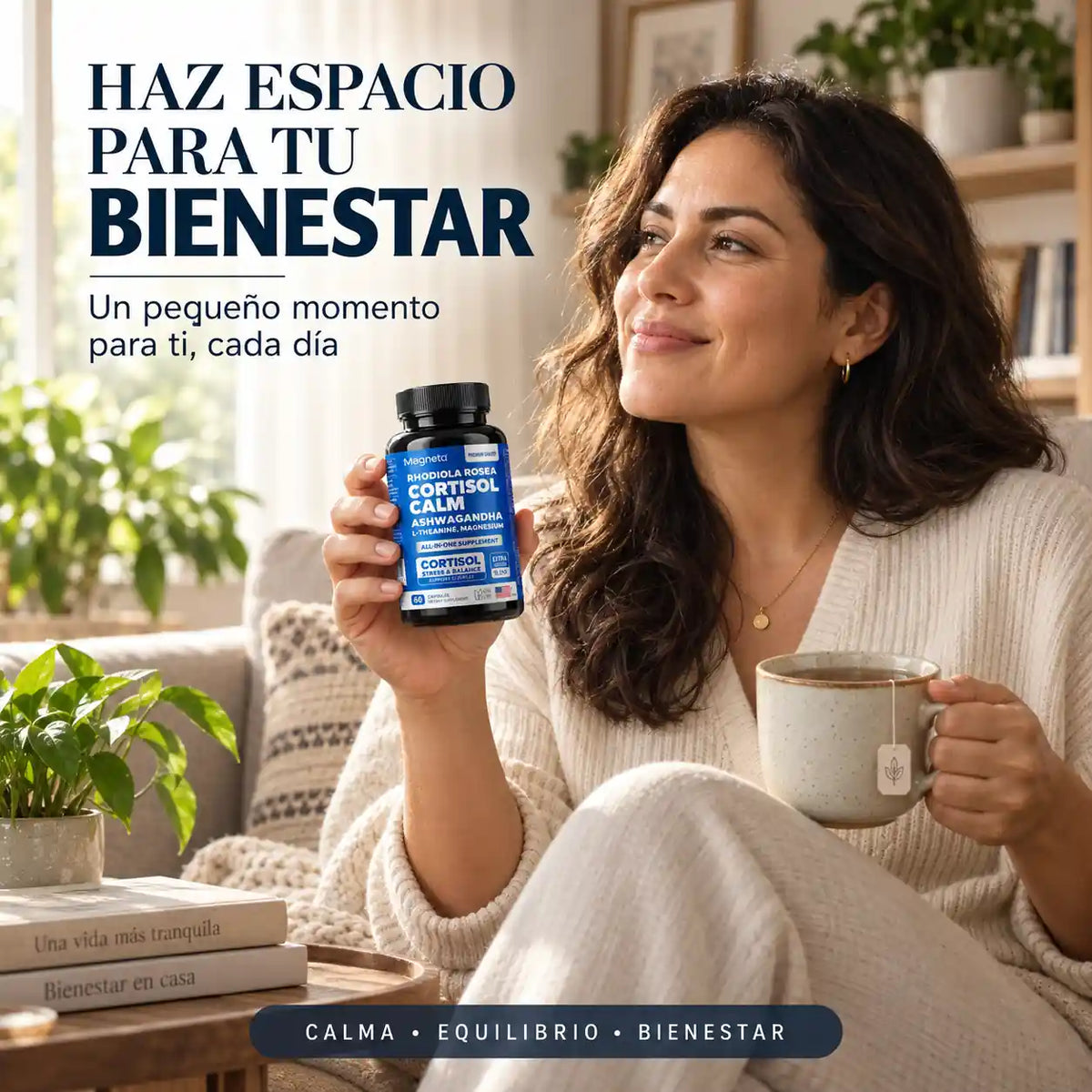 El suplemento que baja tu cortisol y te devuelve la calma de forma 100% natural
