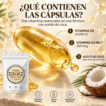 Energía y Huesos Fuertes Otra Vez. Con 1 Cápsula al Día.