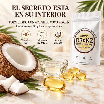 Energía y Huesos Fuertes Otra Vez. Con 1 Cápsula al Día.