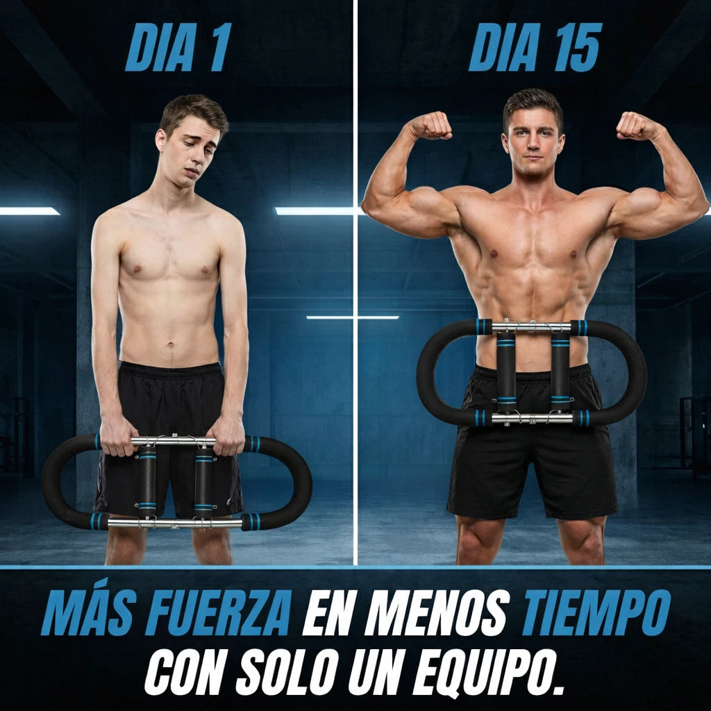 👉 Aumenta tu fuerza en brazos y pecho en 15 días