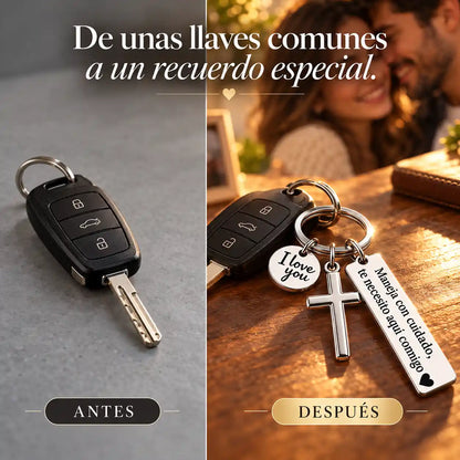 Que cada vez que tome sus llaves, recuerde que alguien lo espera en casa