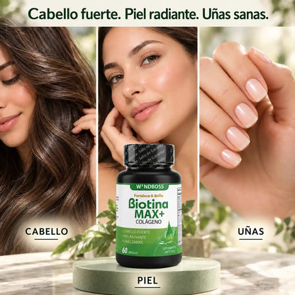 Menos Cabello en el Cepillo. Uñas que Ya No Se Quiebran.