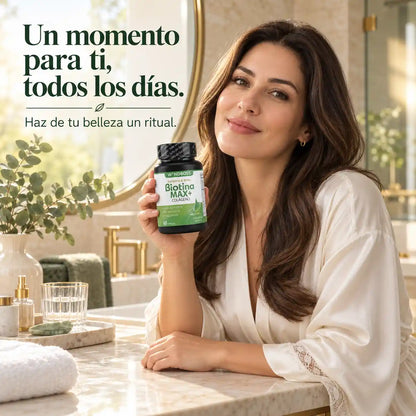 Menos Cabello en el Cepillo. Uñas que Ya No Se Quiebran.