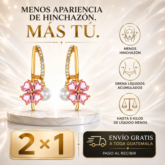 Los aretes que drenan tu cuerpo sin pastillas ni dietas