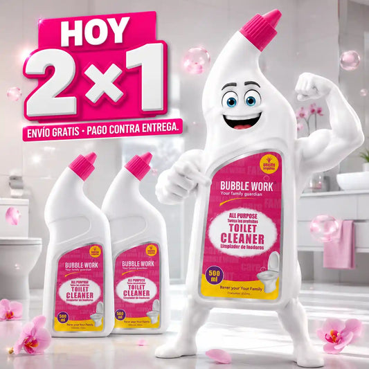 En 15 minutos tu inodoro queda reluciente, sin cal, sin bacterias y sin frotar