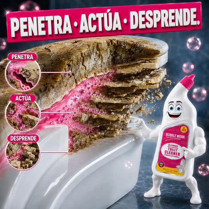 En 15 minutos tu inodoro queda reluciente, sin cal, sin bacterias y sin frotar