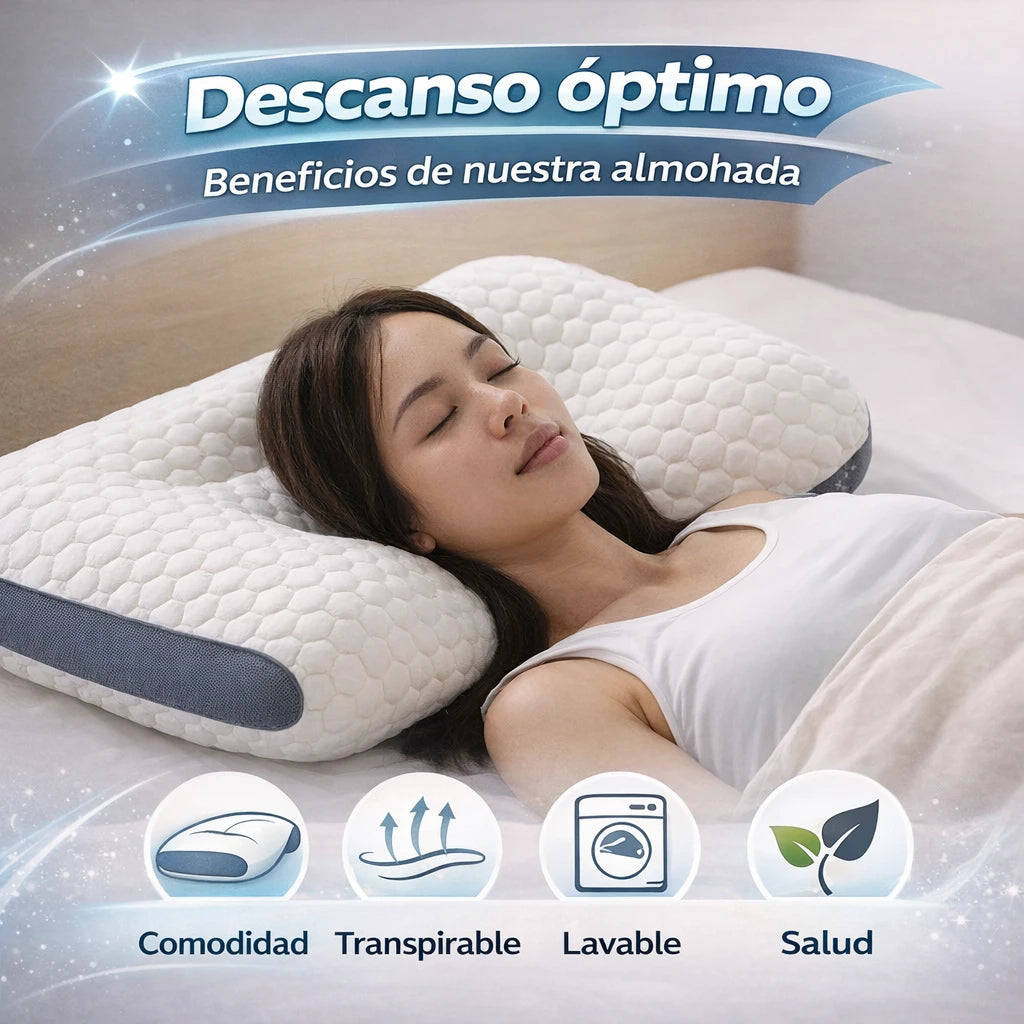 💆🏼 Despierta sin dolor de cuello desde la primera noche ✨