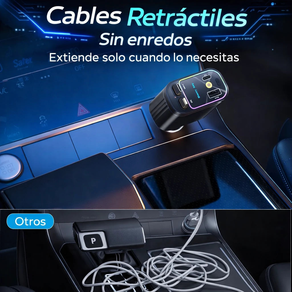 ❌ Elimina todos tus cables enredados con una sola solución inteligente