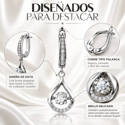 Los pendientes que hacen que te volteen a ver con brillo de diamante, a precio que sí puedes pagar