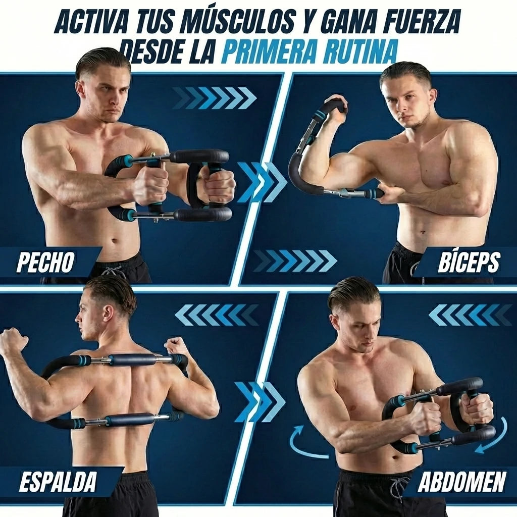 👉 Aumenta tu fuerza en brazos y pecho en 15 días