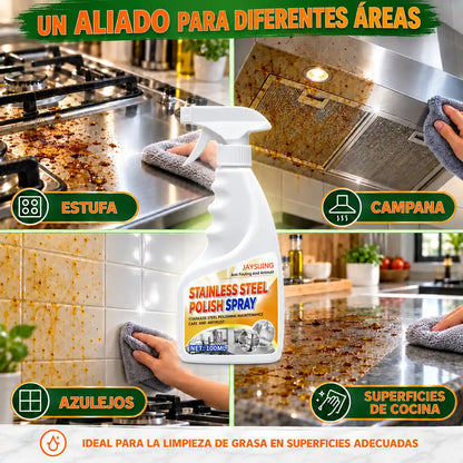 El spray que derrite la grasa de tu cocina en segundos sin tallar