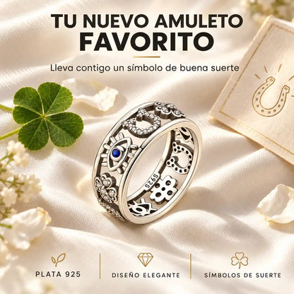 El anillo que lleva tu protección y tu suerte contigo en cada paso que das