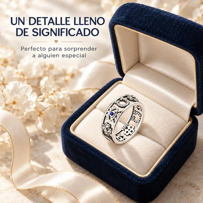 El anillo que lleva tu protección y tu suerte contigo en cada paso que das