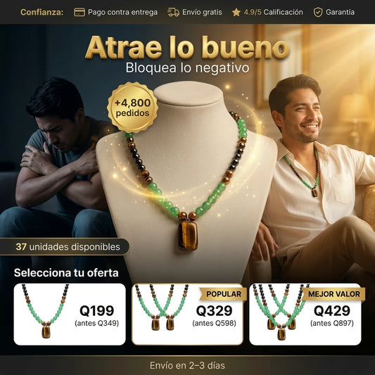 Collar de Ojo de Tigre